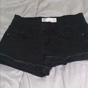 Tillys Black Jean Shorts